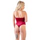 Stringbody aus Samt und Spitze