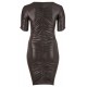 Minikleid mit Raffungen