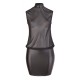 Minikleid mit kleinem Stehkragen