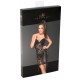Minikleid aus Wetlook mit Spitze