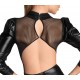 Kleid im Powerwetlook