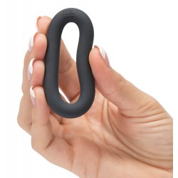 Penisring »A Perfect O Silicone Cock Ring«, 3,5 cm Ø, grau