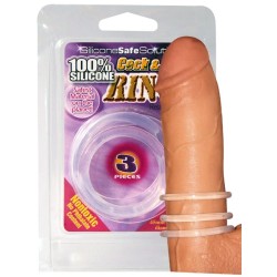 3-teiliges Penisringset »Cock & Ball Rings«