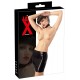 Minirock aus Latex, enge Passform