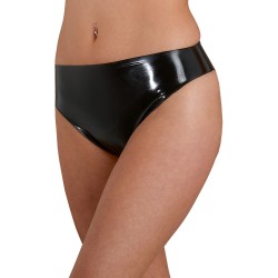 Slip aus Latex, schwarz
