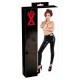 Leggings aus Latex mit 3-Wege-Zip