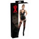 Strapshemd aus Latex mit Front-Zip