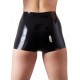 Taillenslip mit geradem Beinausschnitt aus Latex