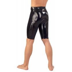 Radler aus Latex, mit Hodenmulde und geäderter Penishülle