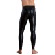 Leggings aus Latex mit Penis-Hoden-Hülle