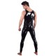 Overall aus Latex, mit Schritt-Reißverschluss