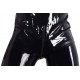 Overall aus Latex, mit Schritt-Reißverschluss