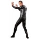 Overall aus Latex mit 3-Wege-Zip