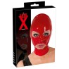 Kopfmaske aus Latex mit Öffnungen