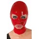 Kopfmaske aus Latex mit Öffnungen