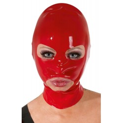 Kopfmaske aus Latex mit Öffnungen