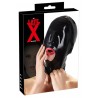 Kopfmaske aus Latex mit Mundöffnung und Nasenlöchern