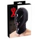 Kopfmaske aus Latex, mit Erektionsring in der Mundöffnung