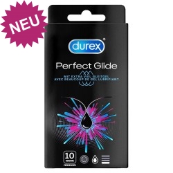 Kondome „Perfect Glide“, mit extra viel Gleitgel, 10er