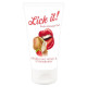 Gel “Erotic Massage Gel Sparkling Wine and Strawberry“ mit Erdbeer-/Sekt-Aroma, 50 ml