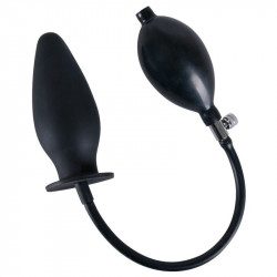 Analplug »True Black«, 11,5 cm, zum Aufpumpen