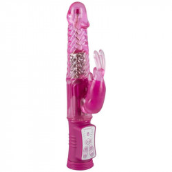 Rabbitvibrator »Sugar Babe«, 22 cm, mit 8 Vibrationsstufen und Stoßfunktion