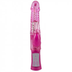 Rabbitvibrator »Sugar Babe«, 22 cm, mit 8 Vibrationsstufen und Stoßfunktion