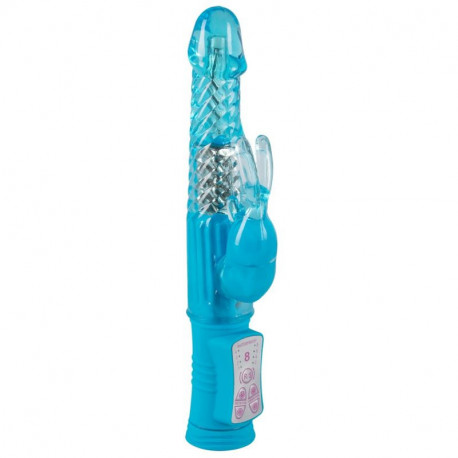 Rabbitvibrator »Sugar Babe«, 22 cm, mit 8 Vibrationsstufen und Stoßfunktion