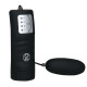Vibroei »Velvet Black Bullet«, 6 cm, 2,5 cm Ø