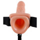 Umschnallvibrator »Vibrating Hollow Strap-on with Balls«