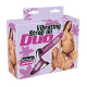 Vibrating Strap on Duo