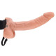 Umschnalldildo »Hollow Strap-on with Balls«