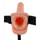 Umschnalldildo »Hollow Strap-on with Balls«