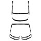 Brust-Harness plus Hüft-Harness aus Leder