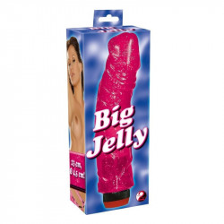 Naturvibrator »Big Jelly«, 23 cm, rosa