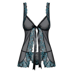 Babydoll mit Spitze plus String