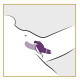 Rabbitvibrator »G-Butterfly«, 15,5 cm, mit 2 Motoren