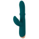 Rabbitvibrator mit Massagering & Klopf-Funktion