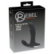 Analplug, 16,6 cm, mit Vibration, Rotation und Klopffunktion