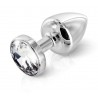 Analplug »ANNI round silver T1«, 2,5 cm Ø