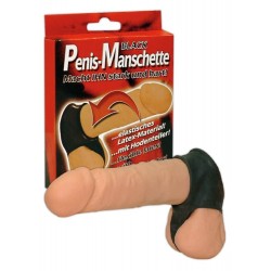 Penis-Manschette mit Hodenteiler, dehnbar im Ø