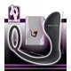 Penisring mit Analplug, schwarz