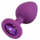 Anaplug »Colorful Joy Jewel Purple Plug« mit Schmuckstein, lila