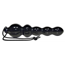 Analdildo »My Black Jacks« mit Rückholschlaufe