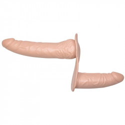 Umschnallstring »Double Dong Strap-On« mit Doppel-Penisdildo