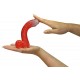 Naturdildo »Buttcock«, 17 cm, mit Saugfuß, rot