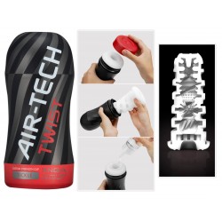 Masturbator »Air Tech Twist Tickle« mit Rillen und Noppen
