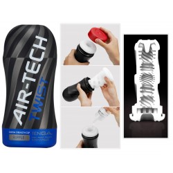 Masturbator »Air Tech Twist Ripple« mit Reizwellen-Struktur