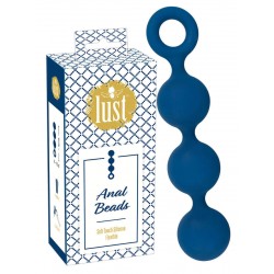 Analkette »Anal Beads« mit 3 Kugeln, 4 cm Ø, blau