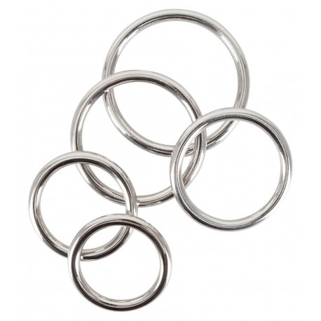 Bad Kitty Metall-Ringe 5er-Set